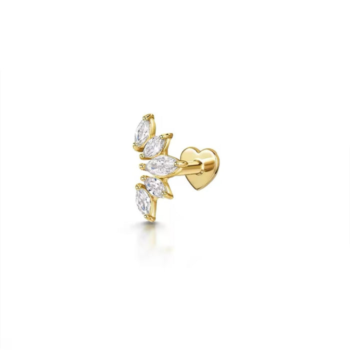 Tiara Flat Back Stud