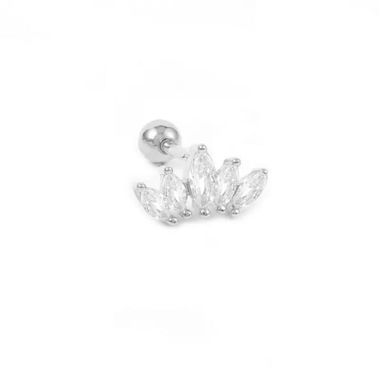 Crown Ball Screw Back Stud