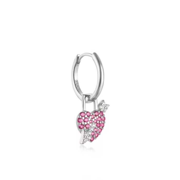 Red Heart Charm Dangle