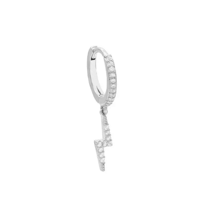 Lightning Zirconia Bolt Dangle