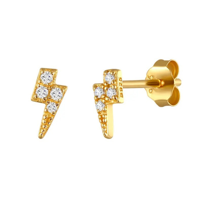 Lightning Bolt Studs
