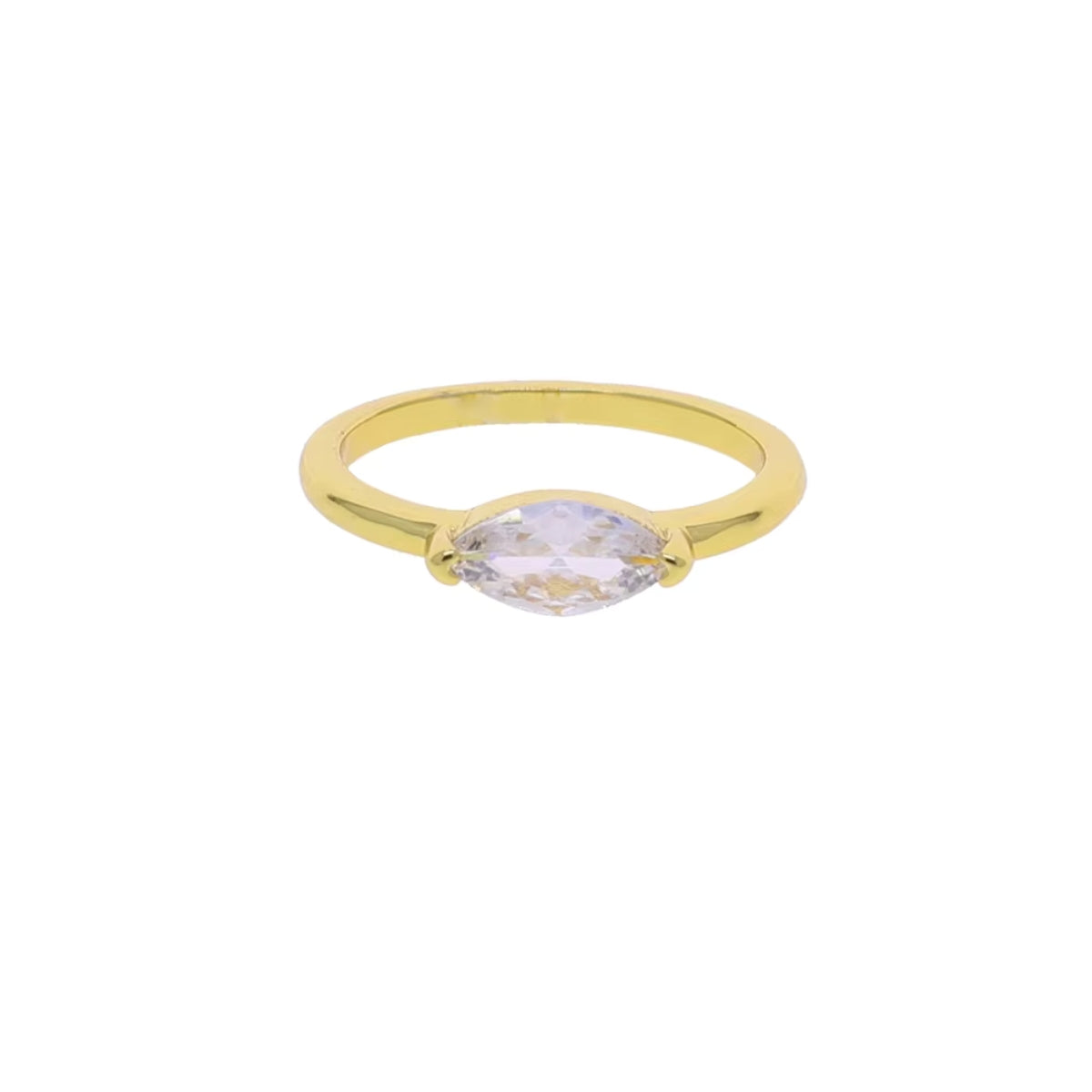 Marquise Eye Pinky Ring