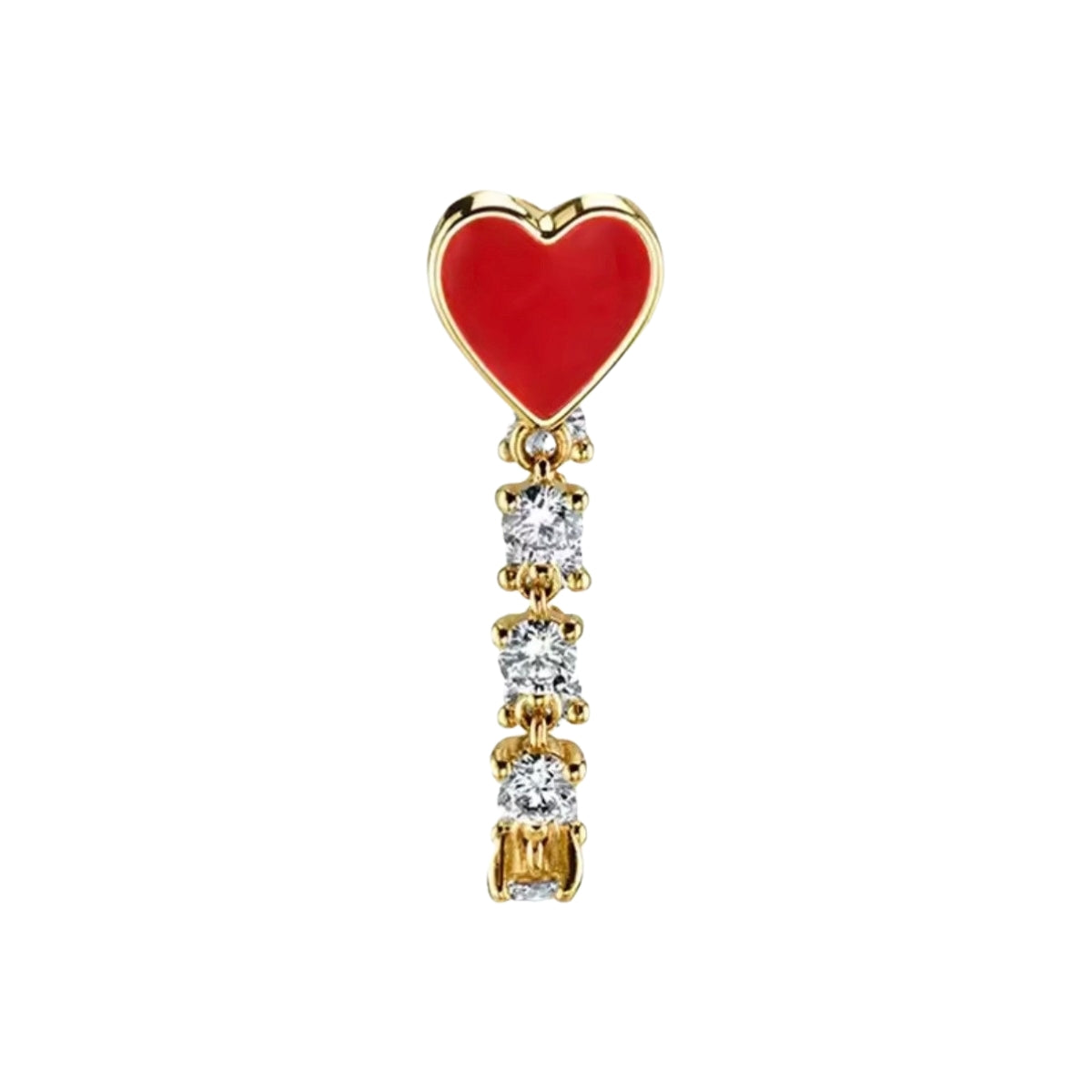 Heart Chain Tassel