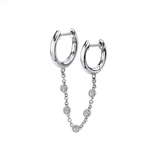 Starlight Double Hoop Chain