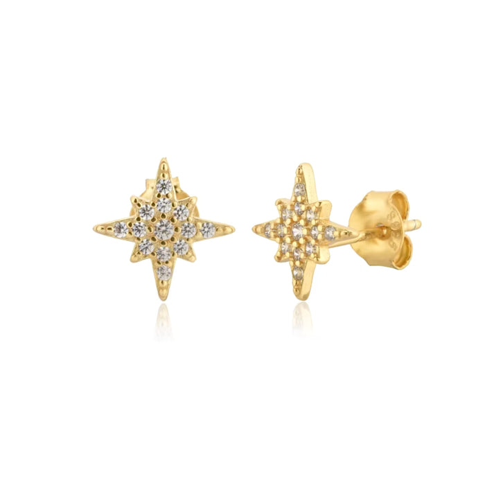 Tiny North Star Studs
