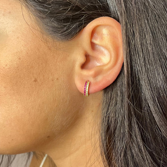 Double Row Hoops