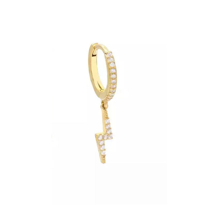 Lightning Zirconia Bolt Dangle