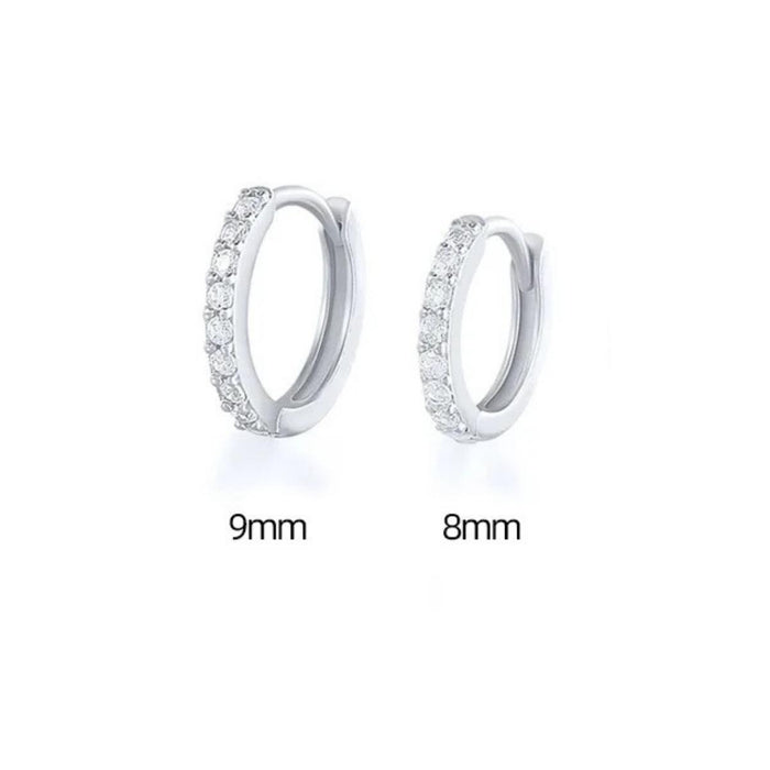 Zirconia Mini Hoops
