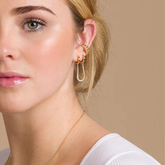 Tennis Double Hoop Chain