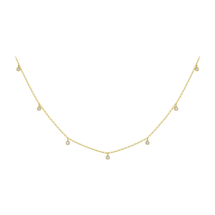 Diamond Bubble Necklace