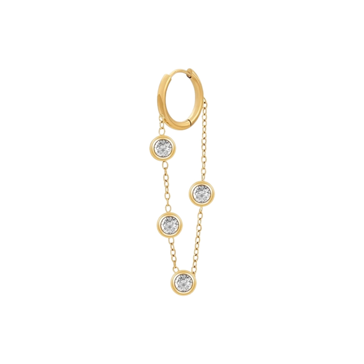 Crystal Bezel Tassel