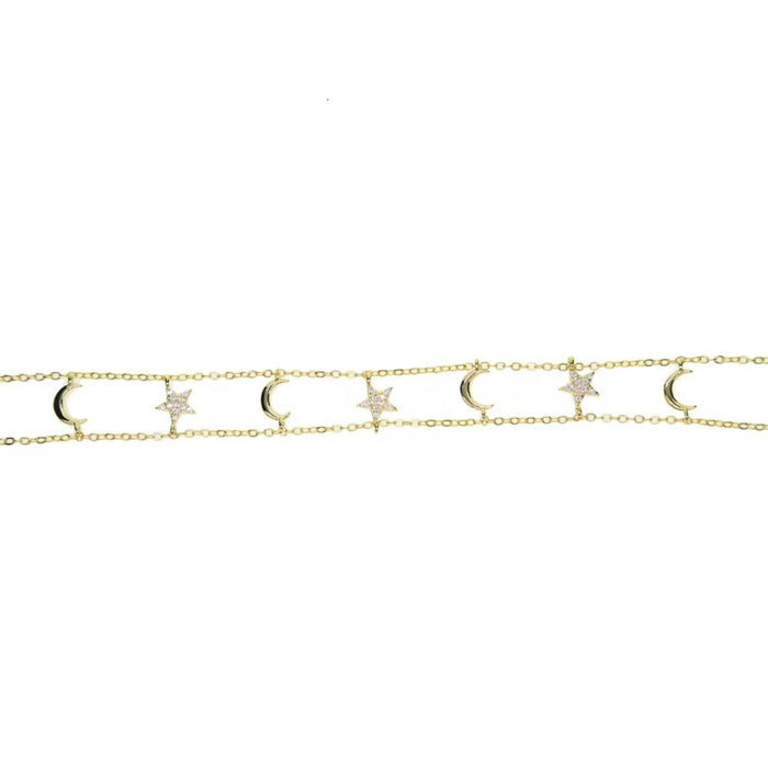 Star Night Choker Necklace