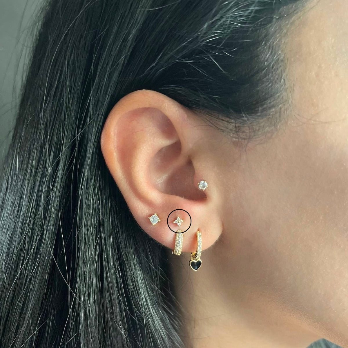 Petite Clover Studs