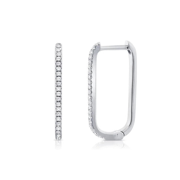 U-Shaped Zirconia Hoops