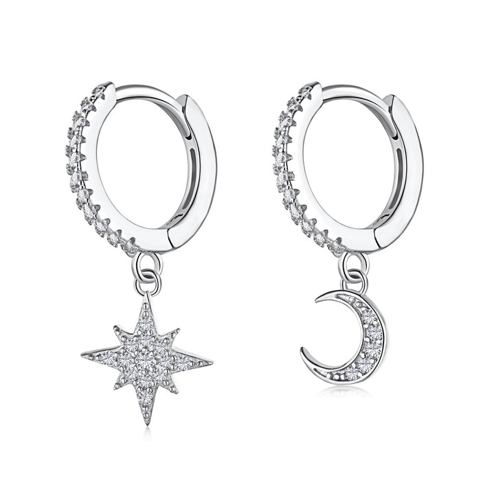 Star Night Zirconia Dangles