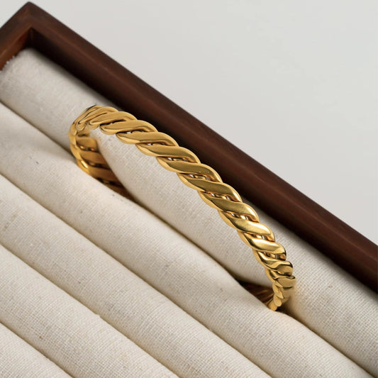 Twisted Cuff Bangle