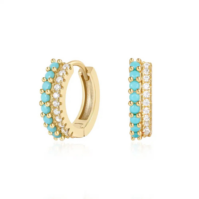Double Row Hoops