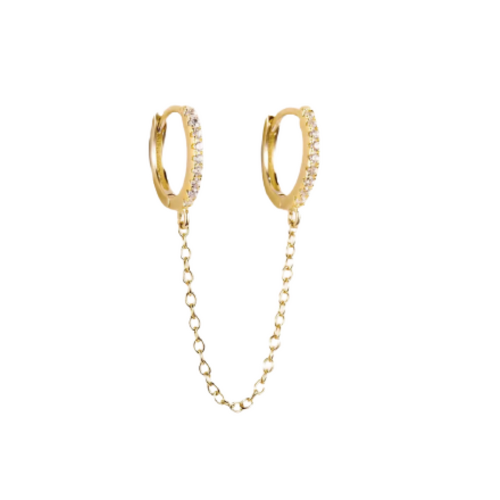 Double Hoop Chain