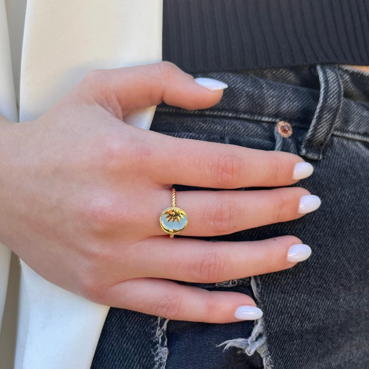 Sun & Moon Ring