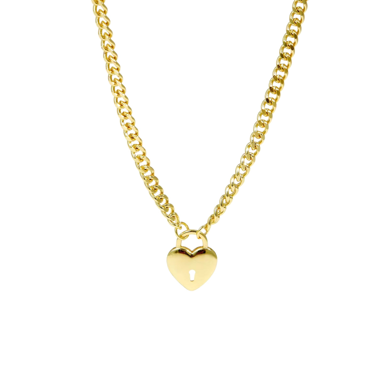 Heart Lock Necklace