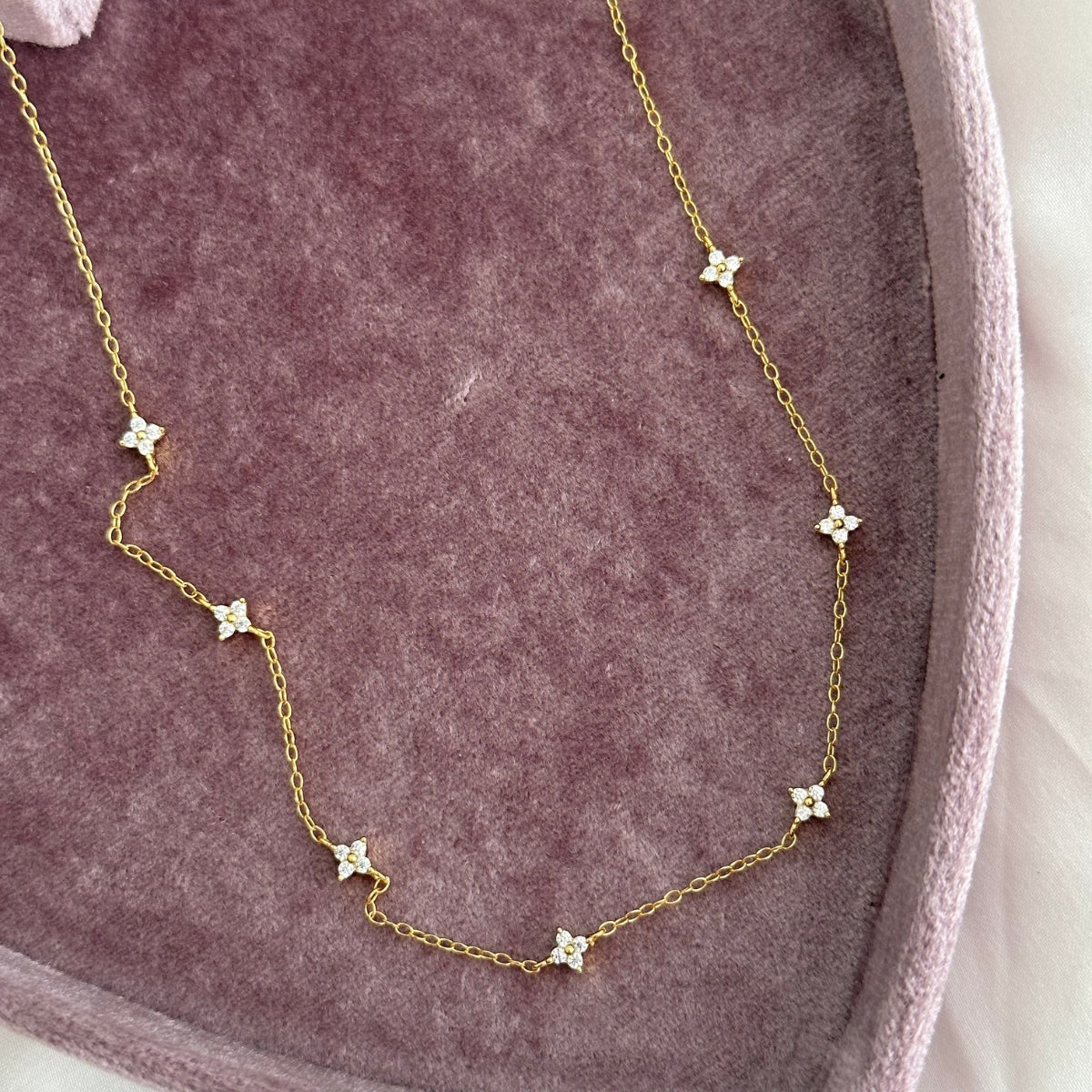 Petite Clover Necklace
