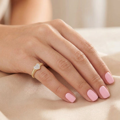Heart Pinky Ring
