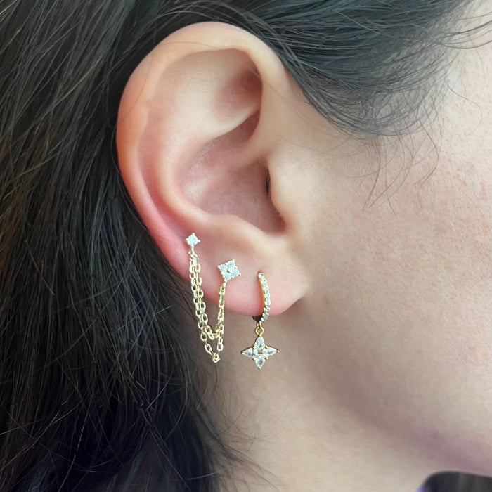 Sparkling Clover Dangles