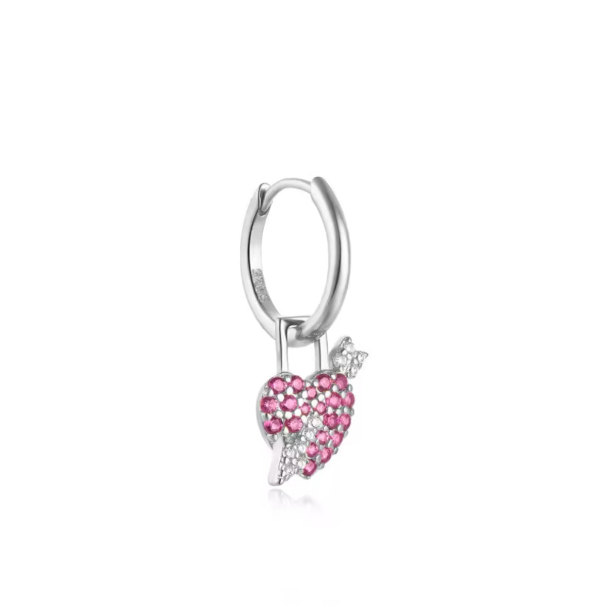Red Heart Charm Dangle