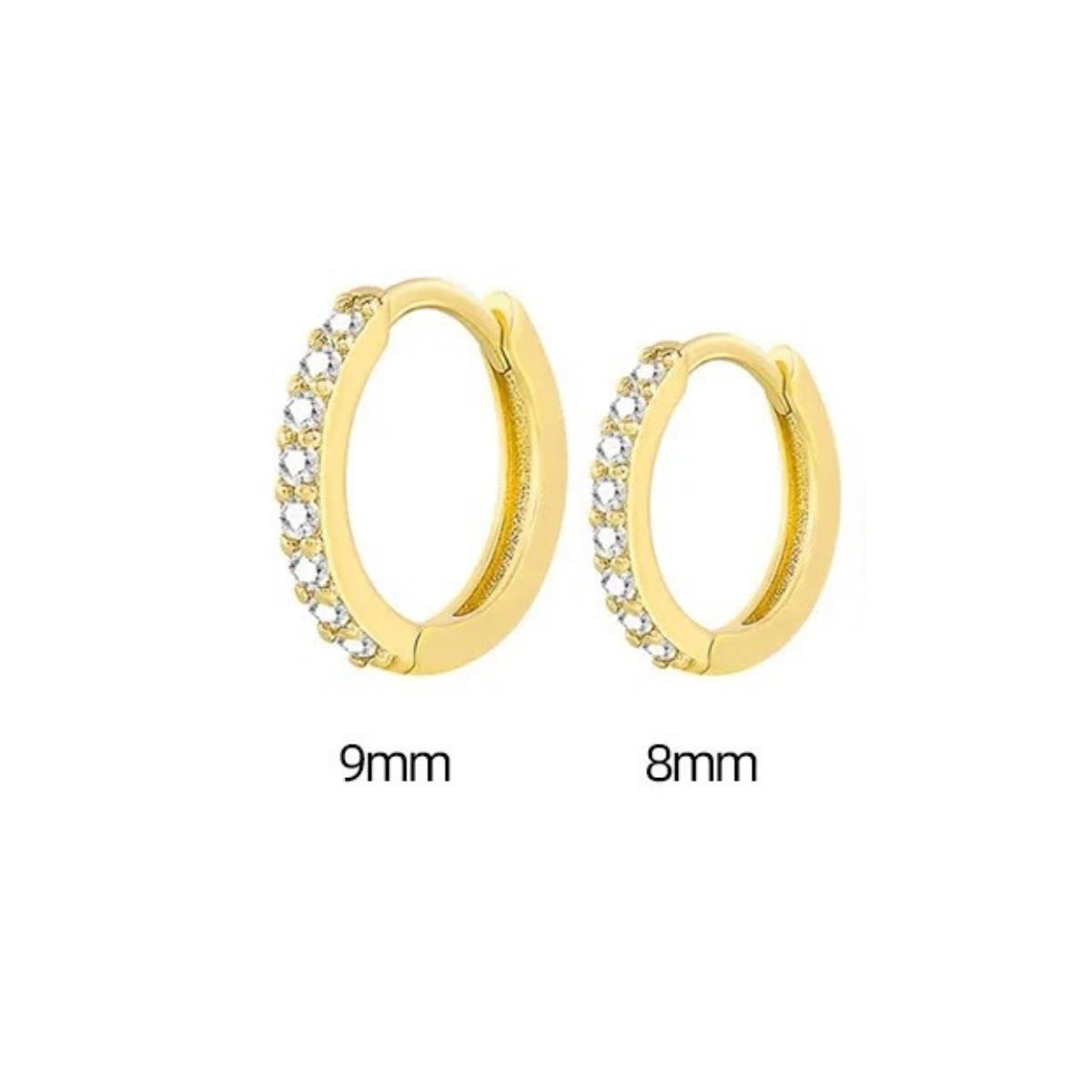 Zirconia Mini Hoops