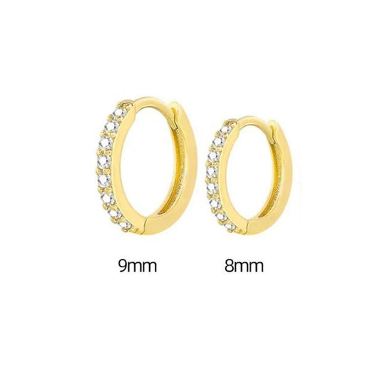 Zirconia Mini Hoops