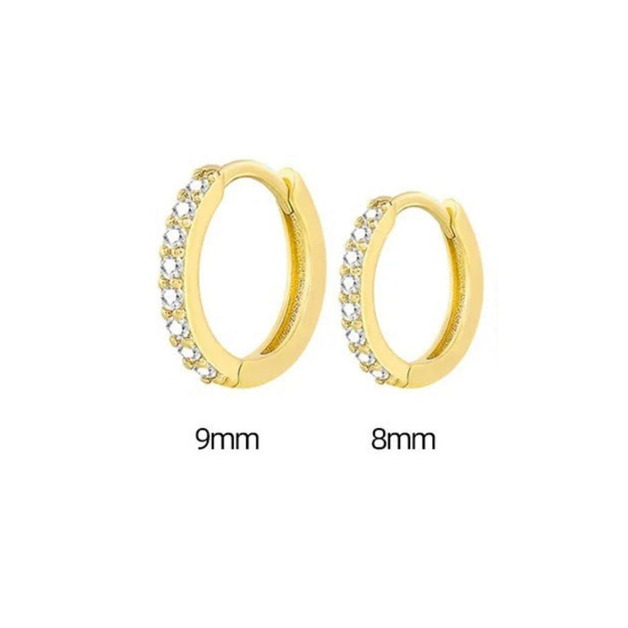 Zirconia Mini Hoops