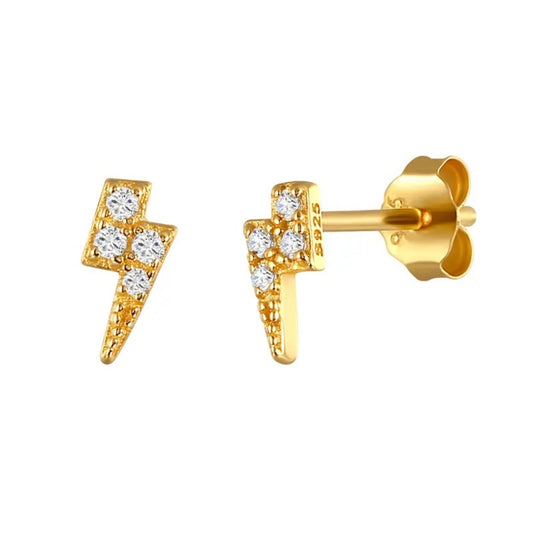 Lightning Bolt Studs