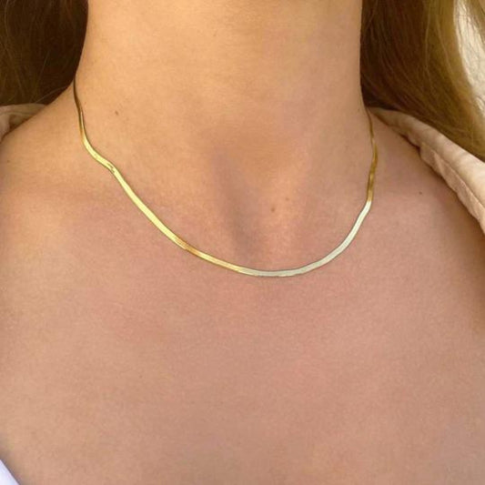 Herringbone Chain Necklace