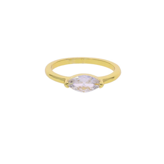 Marquise Eye Pinky Ring