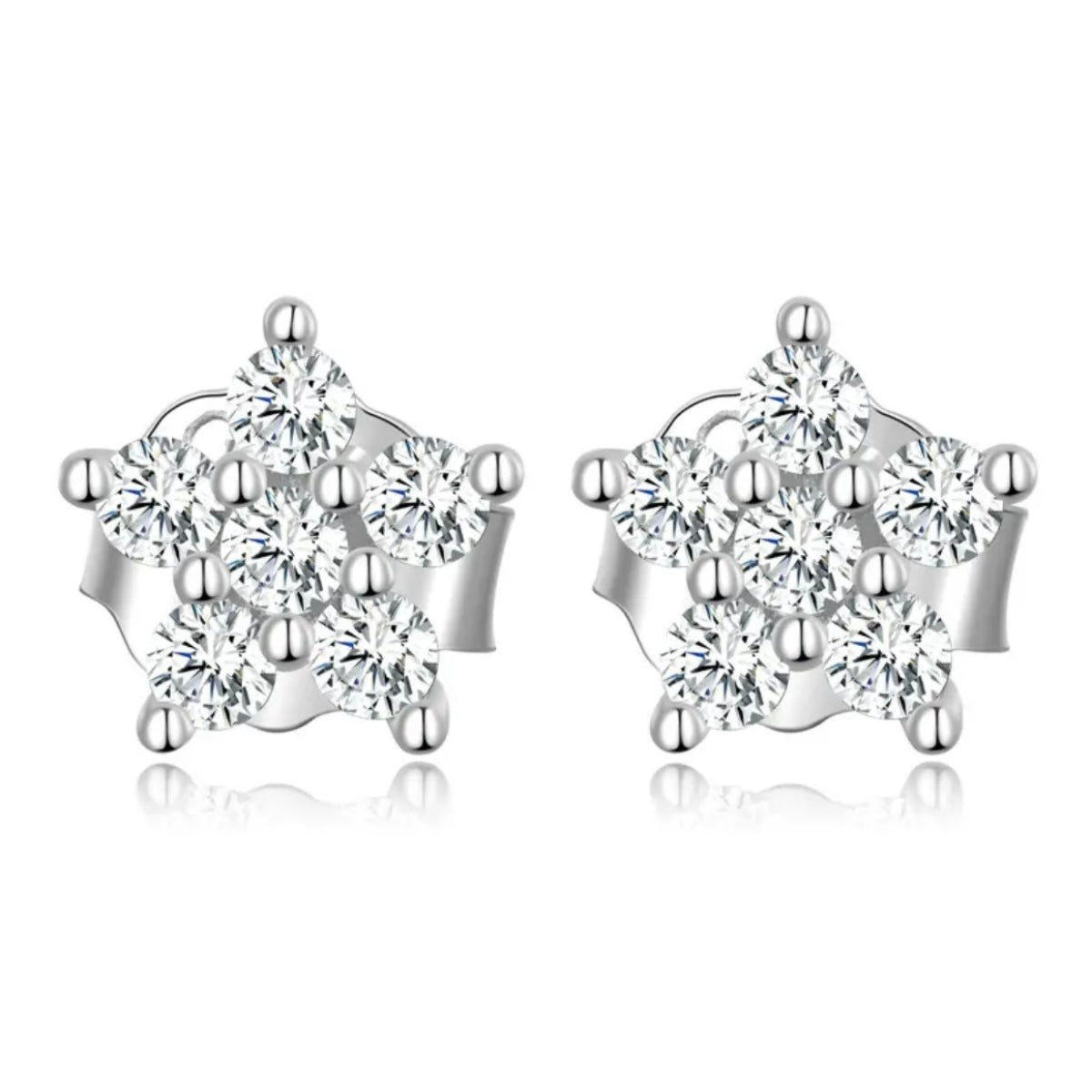 Marquise Flower Studs