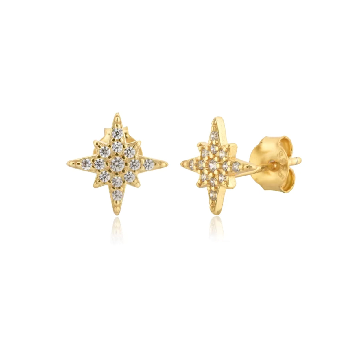 Tiny North Star Studs