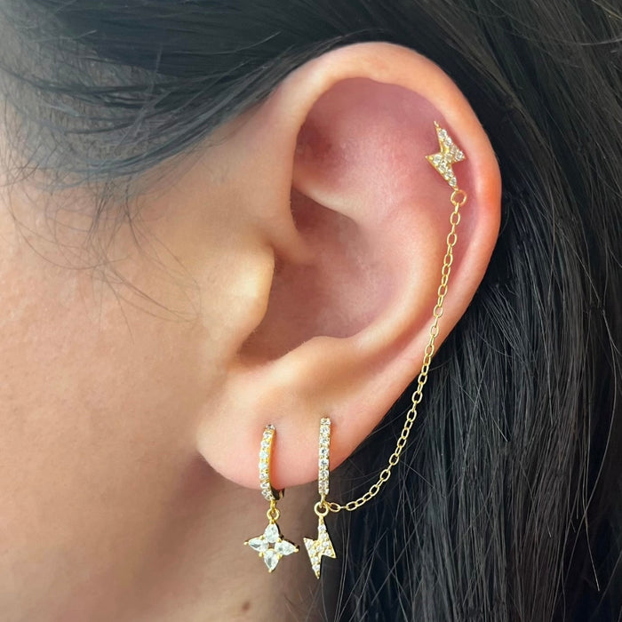 Sparkling Clover Dangles