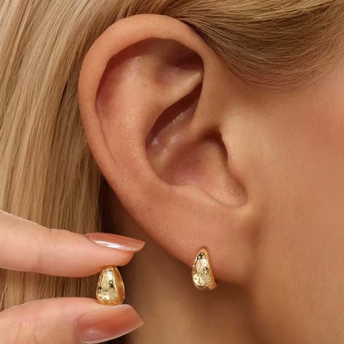 Chunky Mini Starry Hoops