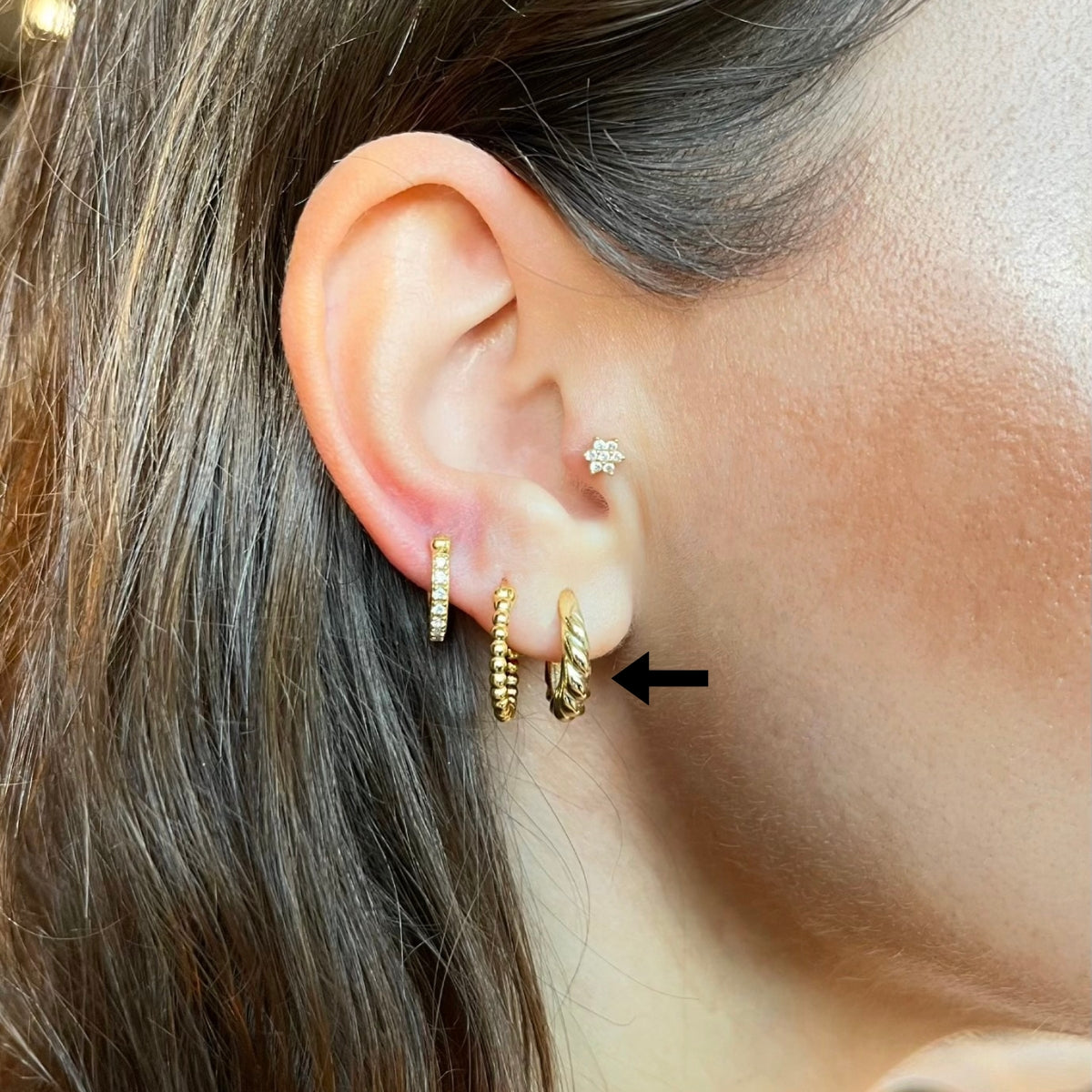 Croissant Hoops