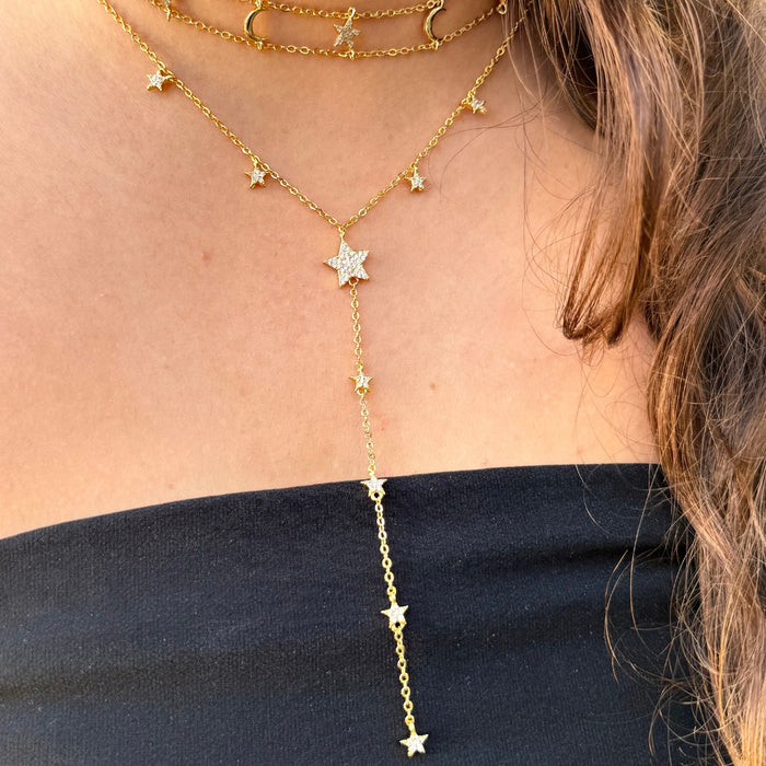 Star Night Choker Necklace
