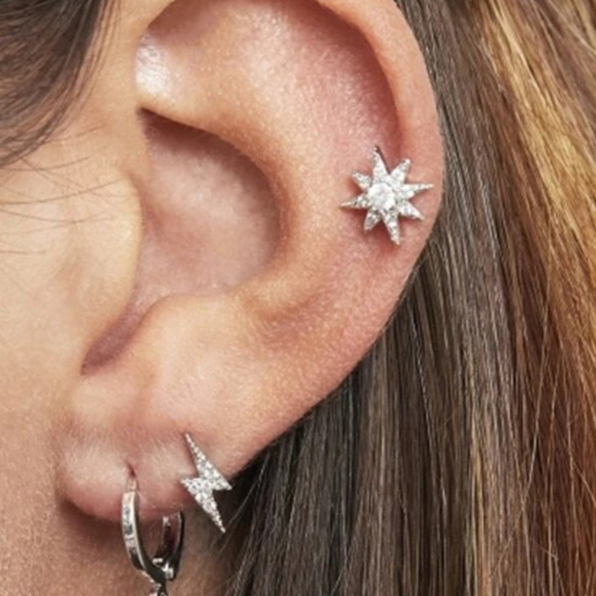 Starburst Ball Screw Back Stud