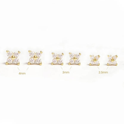 Petite Clover Studs