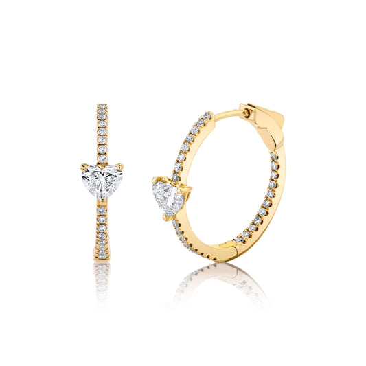 Heart Spark Hoops