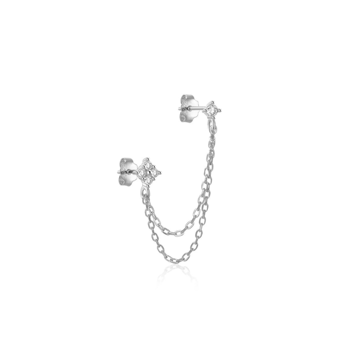Flower Double Stud Chain