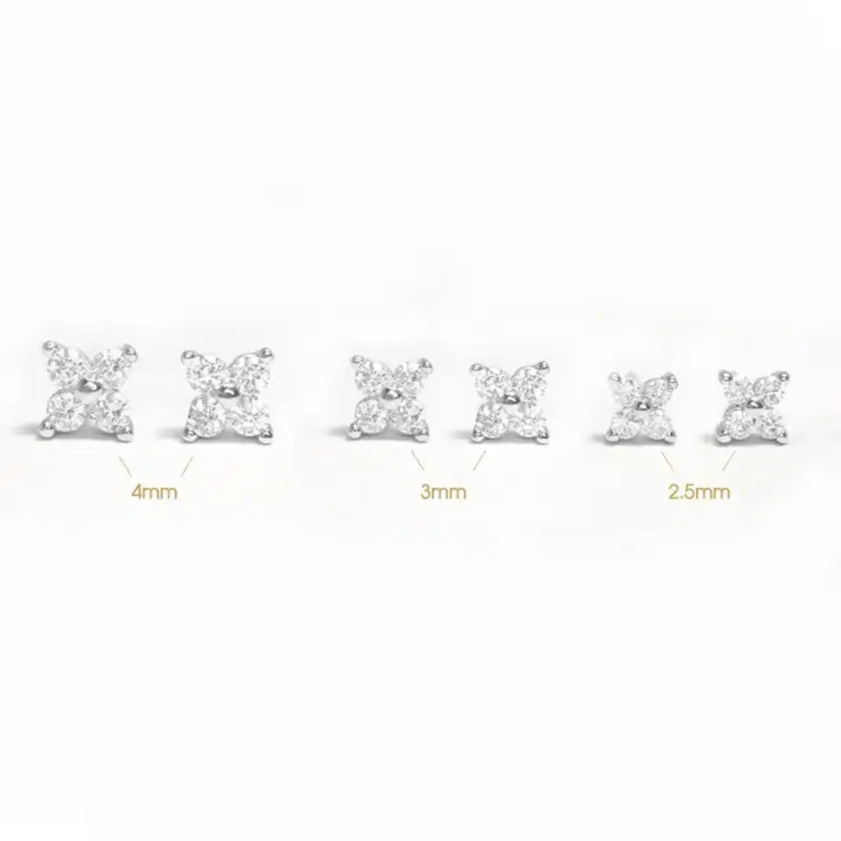 Petite Clover Studs