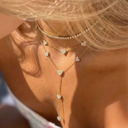 Sweetheart Y Necklace