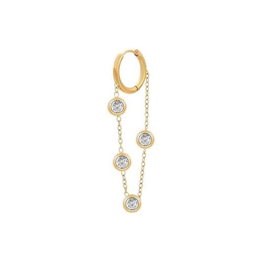 Crystal Bezel Tassel