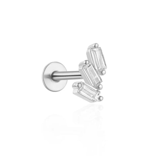 Glow Bar Flat Back Stud