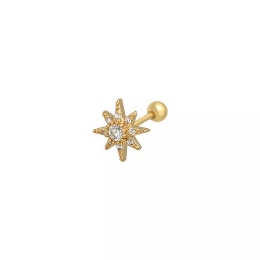Starburst Ball Screw Back Stud