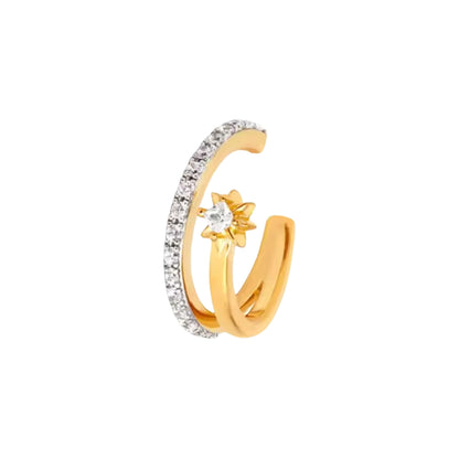 Starlit Orbit Ear Cuff